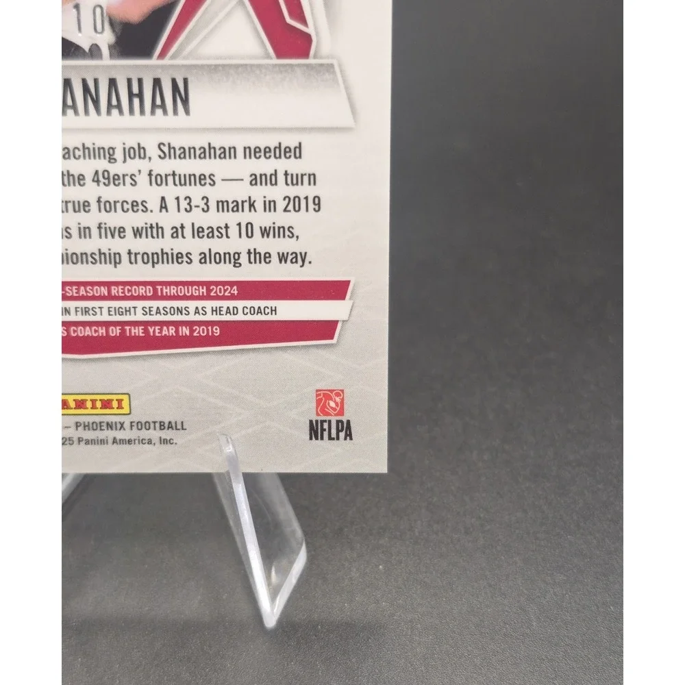2025 Panini Phoenix Kyle Shanahan #120 Gold Pandora /10 SSP CASE HIT SF 49ers